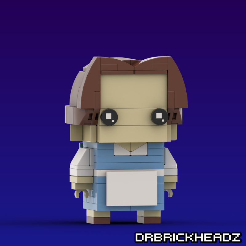 Lego Belle (Beauty and the Beast) Custom Brickheadz