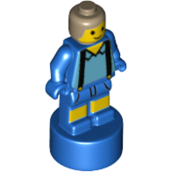 Lego Minifig Trophy Statuette, Jack Print