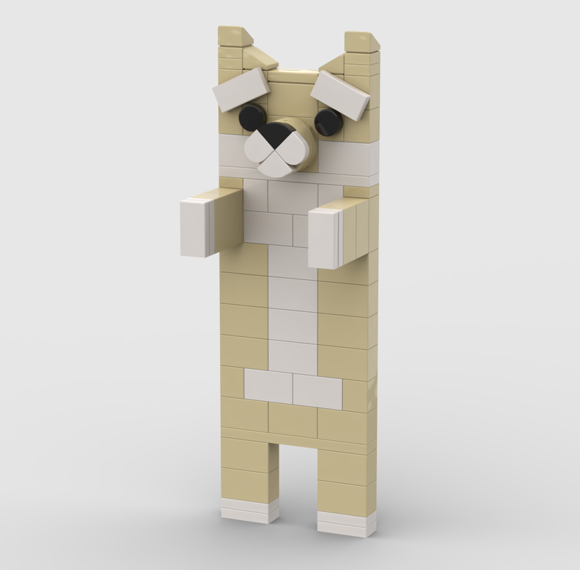 Lego A piece of dog