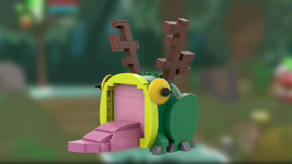 Lego Castle Crashers Blacksmith Frog