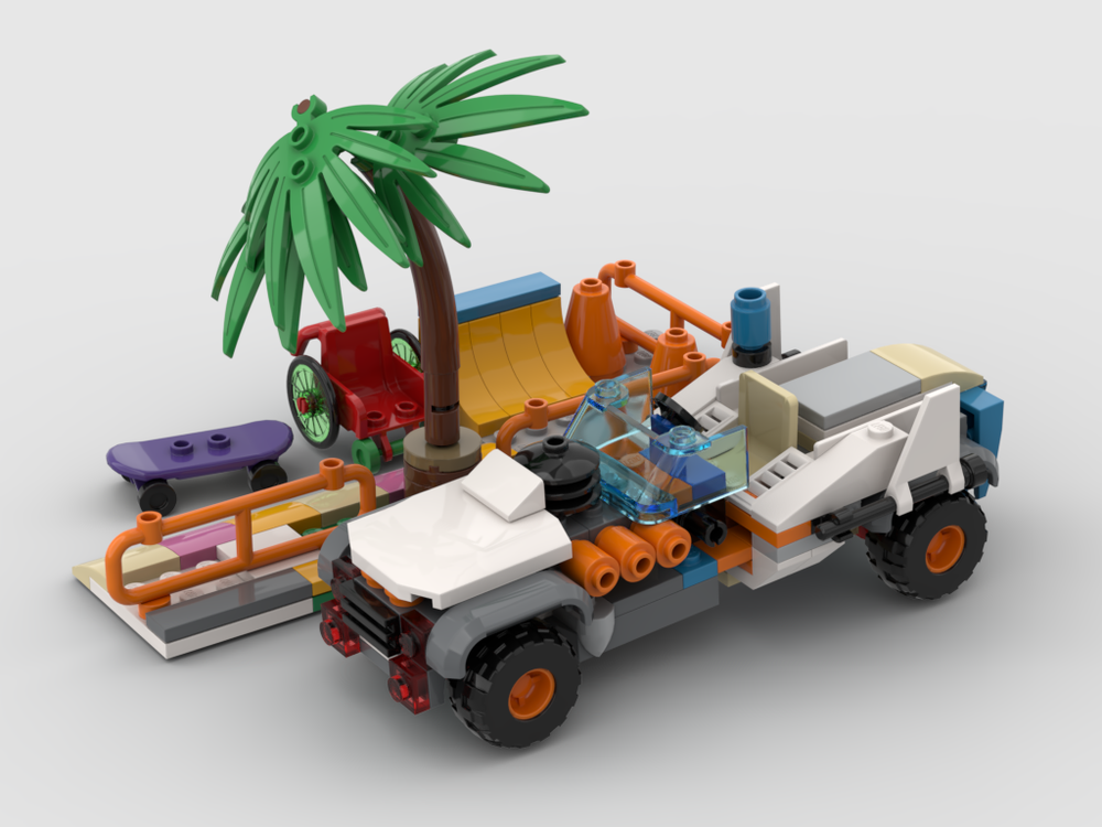 Lego Muscle car Alternative Build set 60290