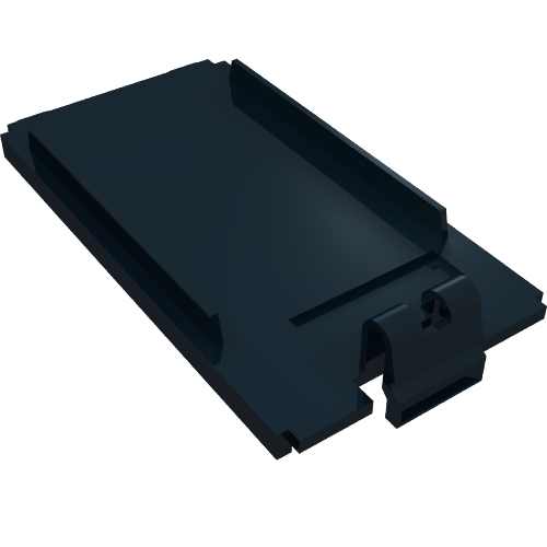 Lego Battery Cover, 9V Small / Black