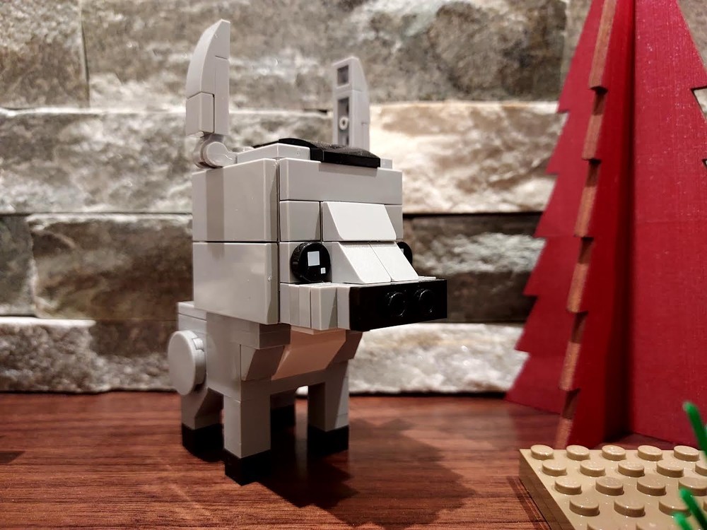 Lego Nativity Scene - Donkey