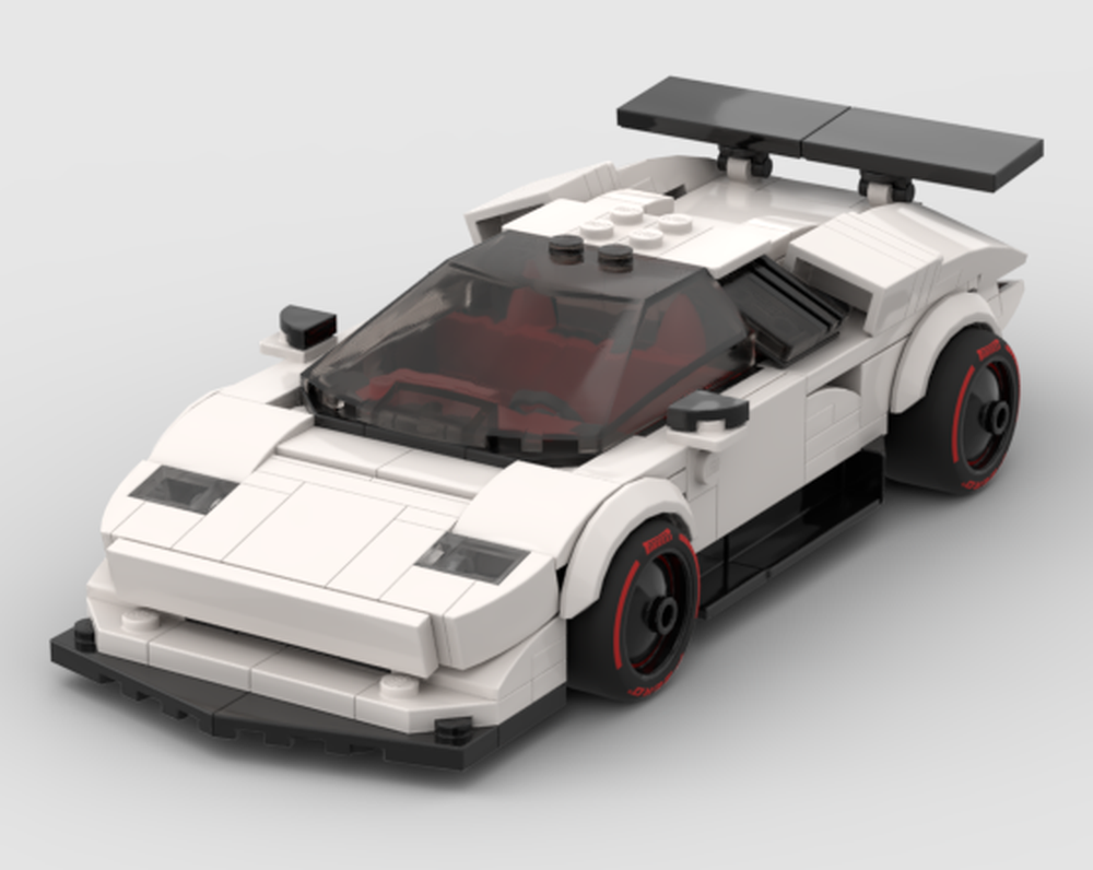 Lego Lamborghini Countach body kit.