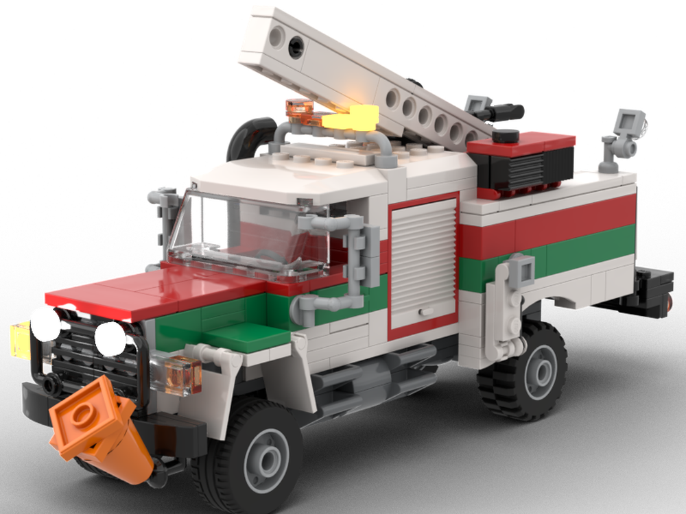 Lego Peterbilt Octan Utility Truck