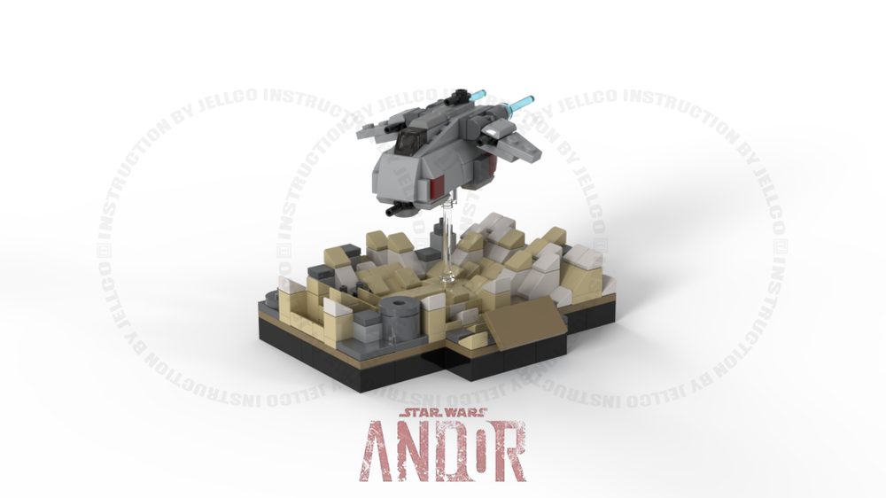 Lego Micro Diorama : ANDOR series Episode 3