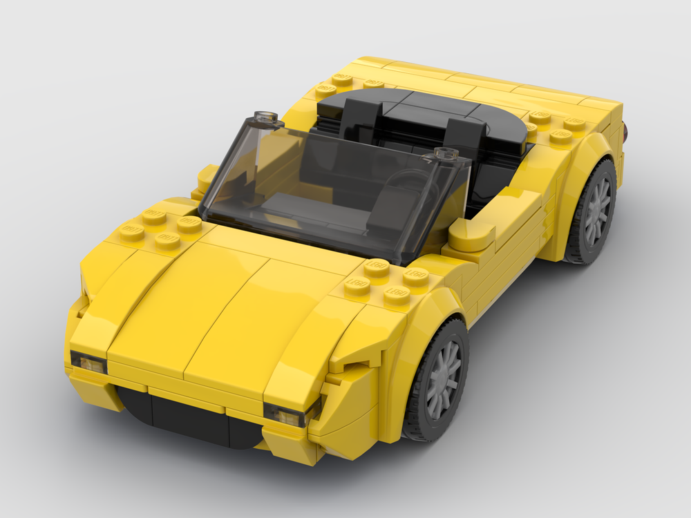 Lego Mazda MX-5 Miata - Eunos Roadster (NA) - Yellow