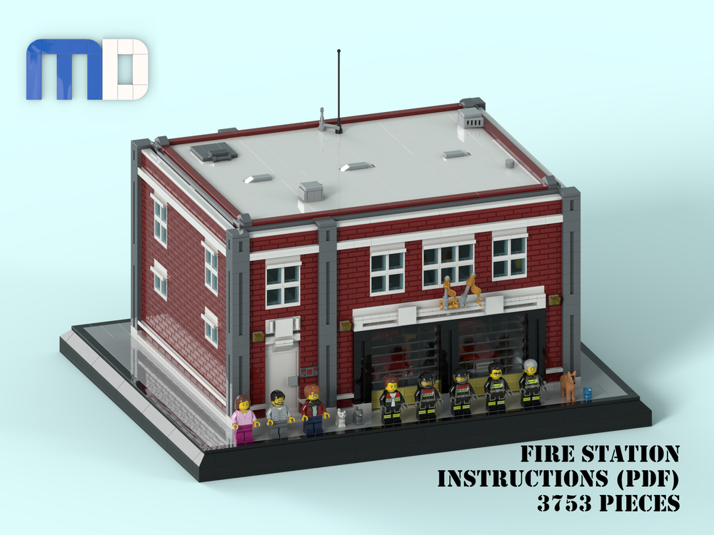 Lego Fire Station MOC