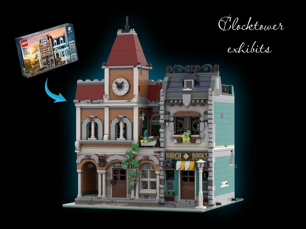 Lego Clocktower exhibits (10270 Alt)
