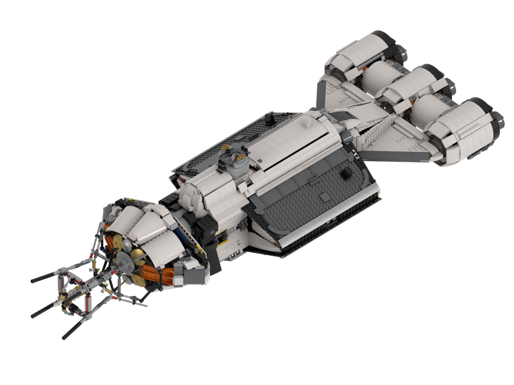 Lego Space Freighter v0.9
