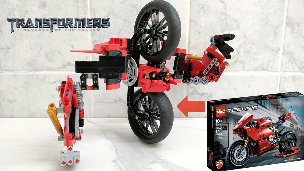 Lego Scavenger from Transformers: Revenge of the Fallen - 42107 alt build