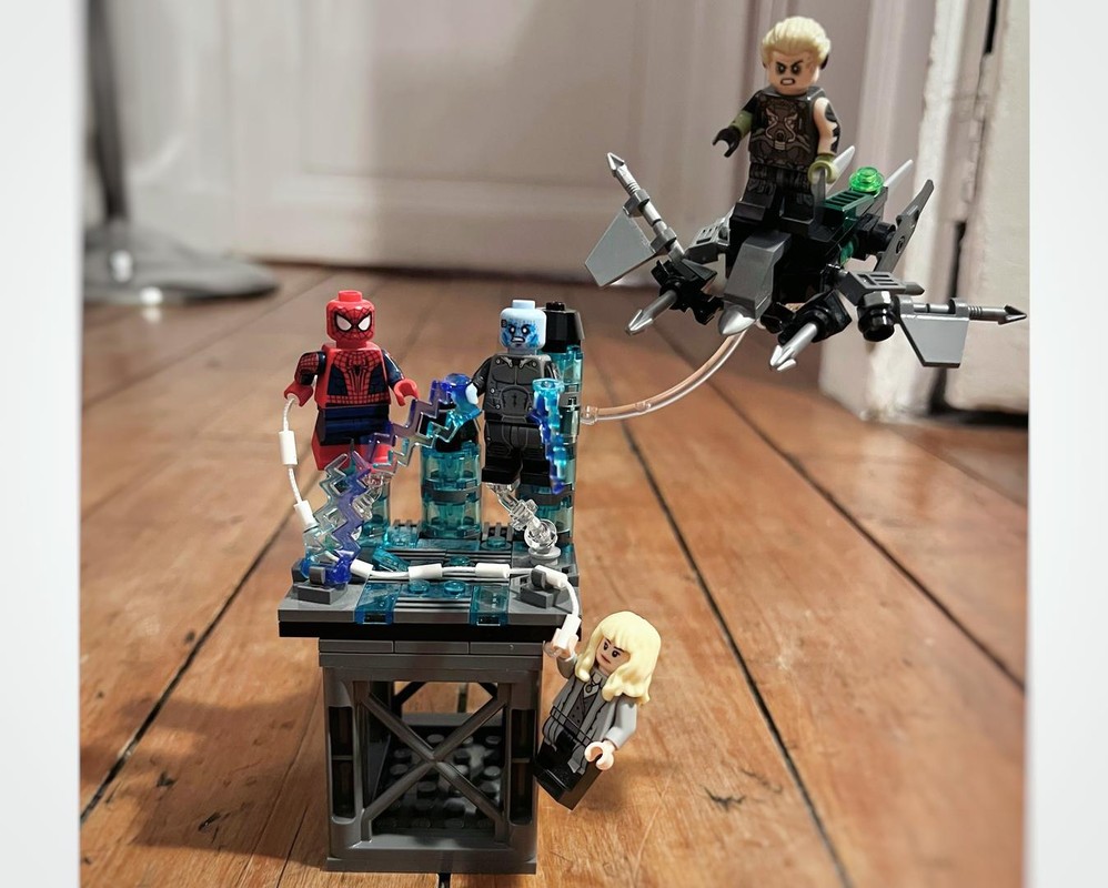 Lego The Amazing Spider-Man 2: Electro vs. Spider-Man Final Showdown
