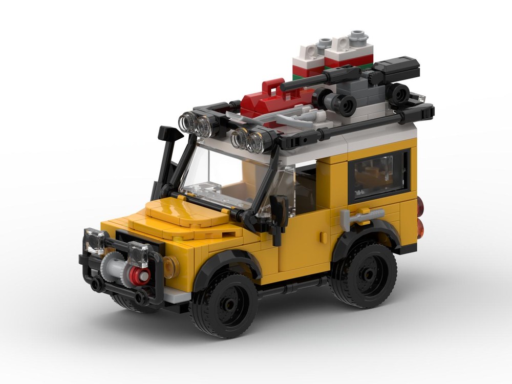 Lego 40650 Land Rover Classic Defender 90 - Minifigure Scale