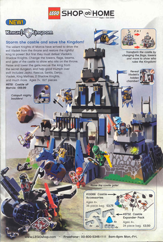 Lego 2004 Insert - World Club Magazine UK - September/October