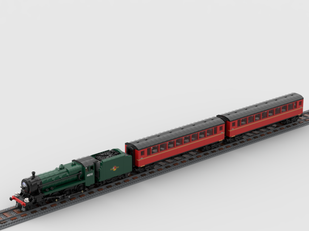 Lego The Jacobite Steam train