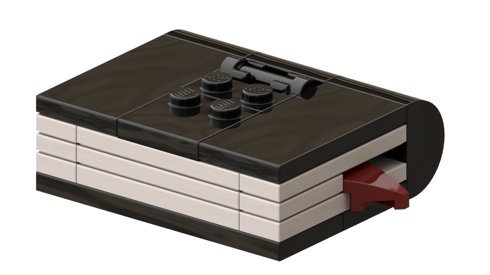 Lego Sheriff's book - black & white