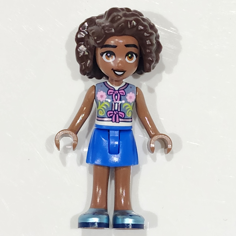 Lego Aliya, Sand Blue Top, Blue Shorts