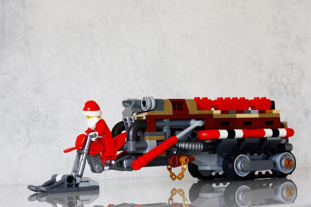 Lego Santa's Snowspeeder