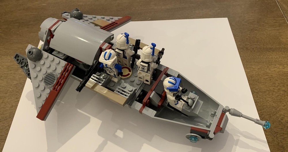 Lego Republic Light Gunboat