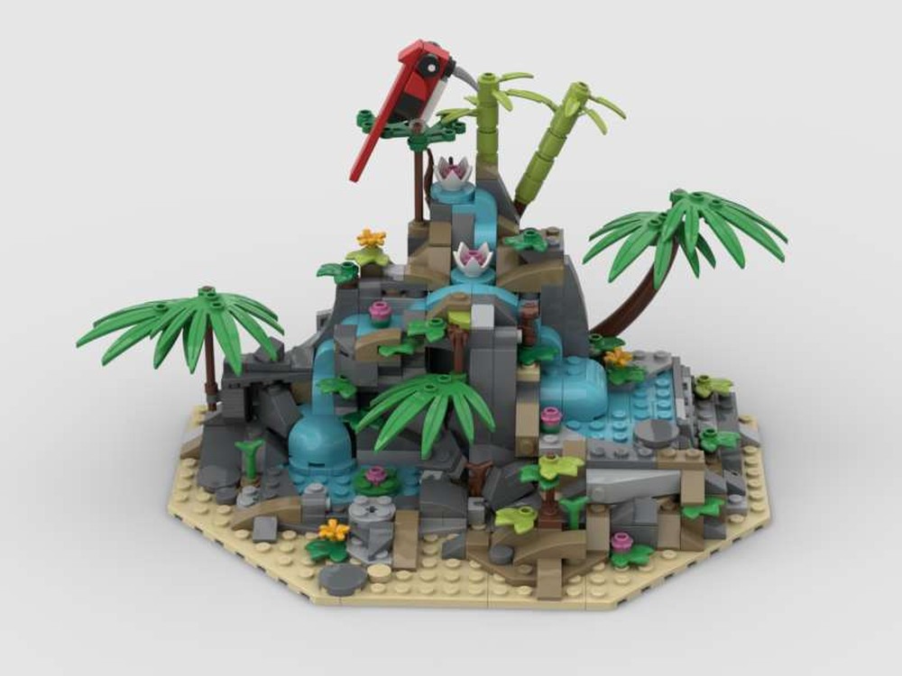 Lego Majestic Tiger Expanded Habitat