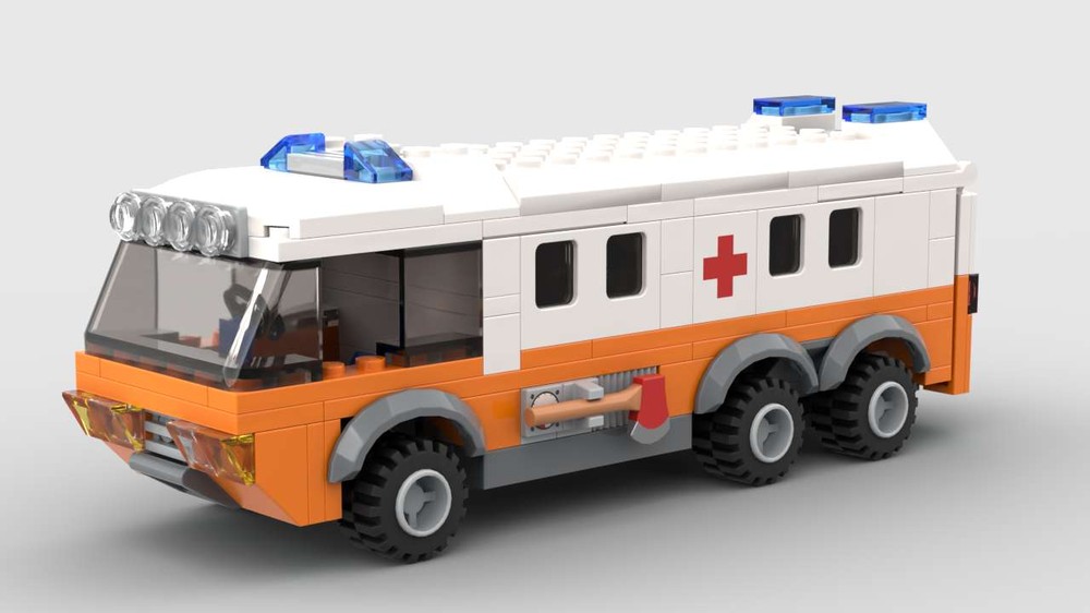 Lego rescue ambulance
