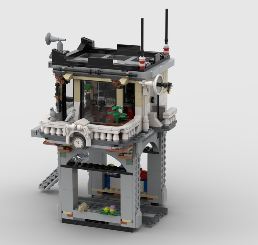 Lego Railway Signal tower / Control tower