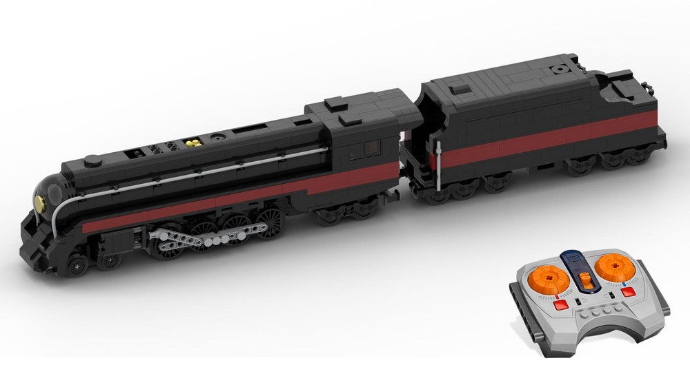 Lego MOC - Locomotive - Norfolk and Western Class J 611 Steam - MOC