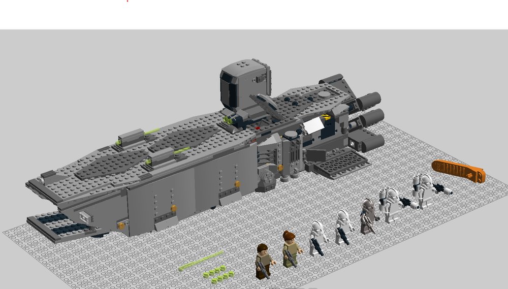 Lego First Order Transport Extended