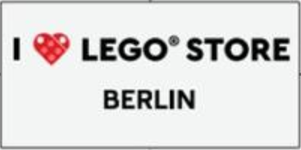 Lego I [Heart] LEGO Store Berlin Tile