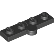 Lego Hinge Plate 1 x 4 Swivel Top / Base - Solid Clip [Complete Assembly]