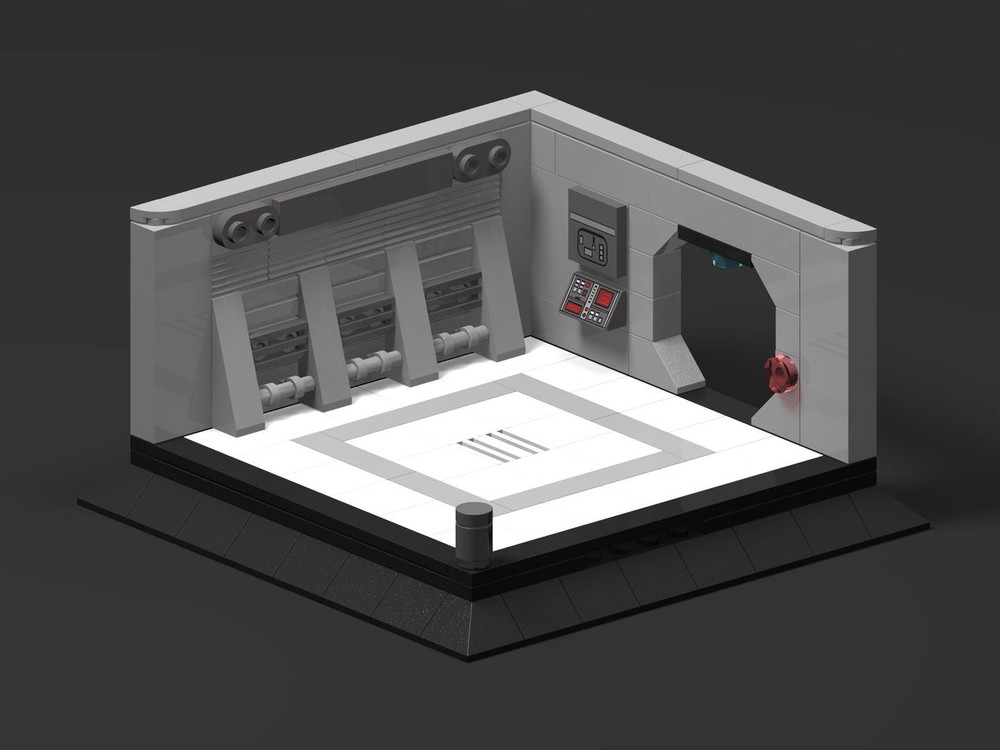 Lego Mini Starfighters Hangar v2