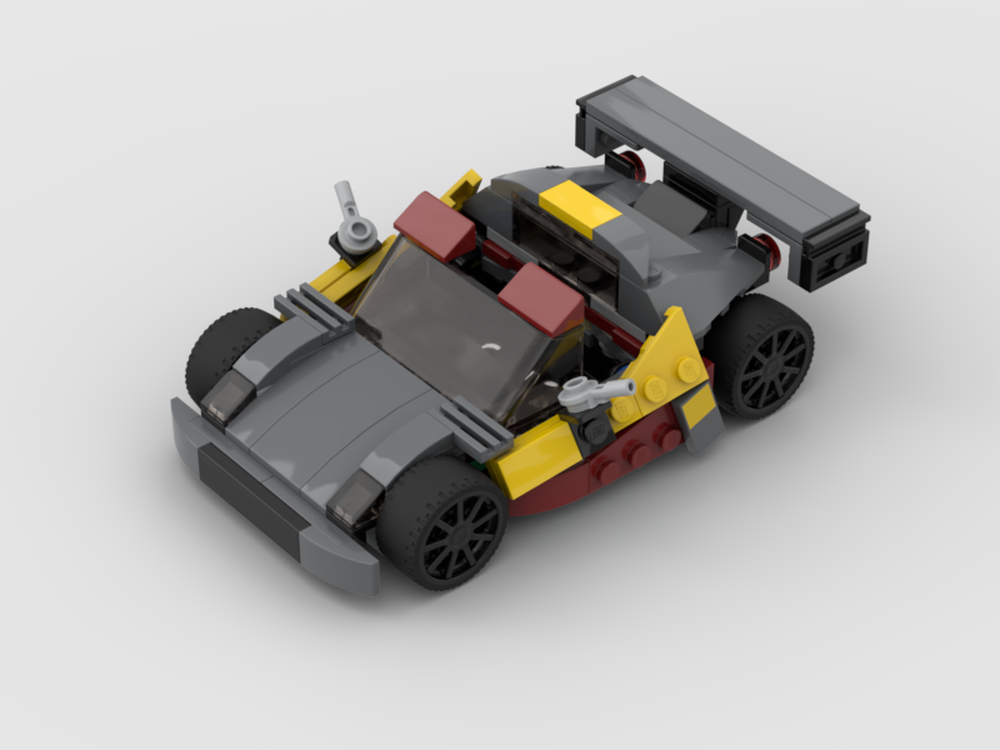 Lego trackday car
