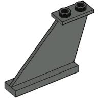 Lego Wing, Tail 4 x 1 x 3 / Dark Gray