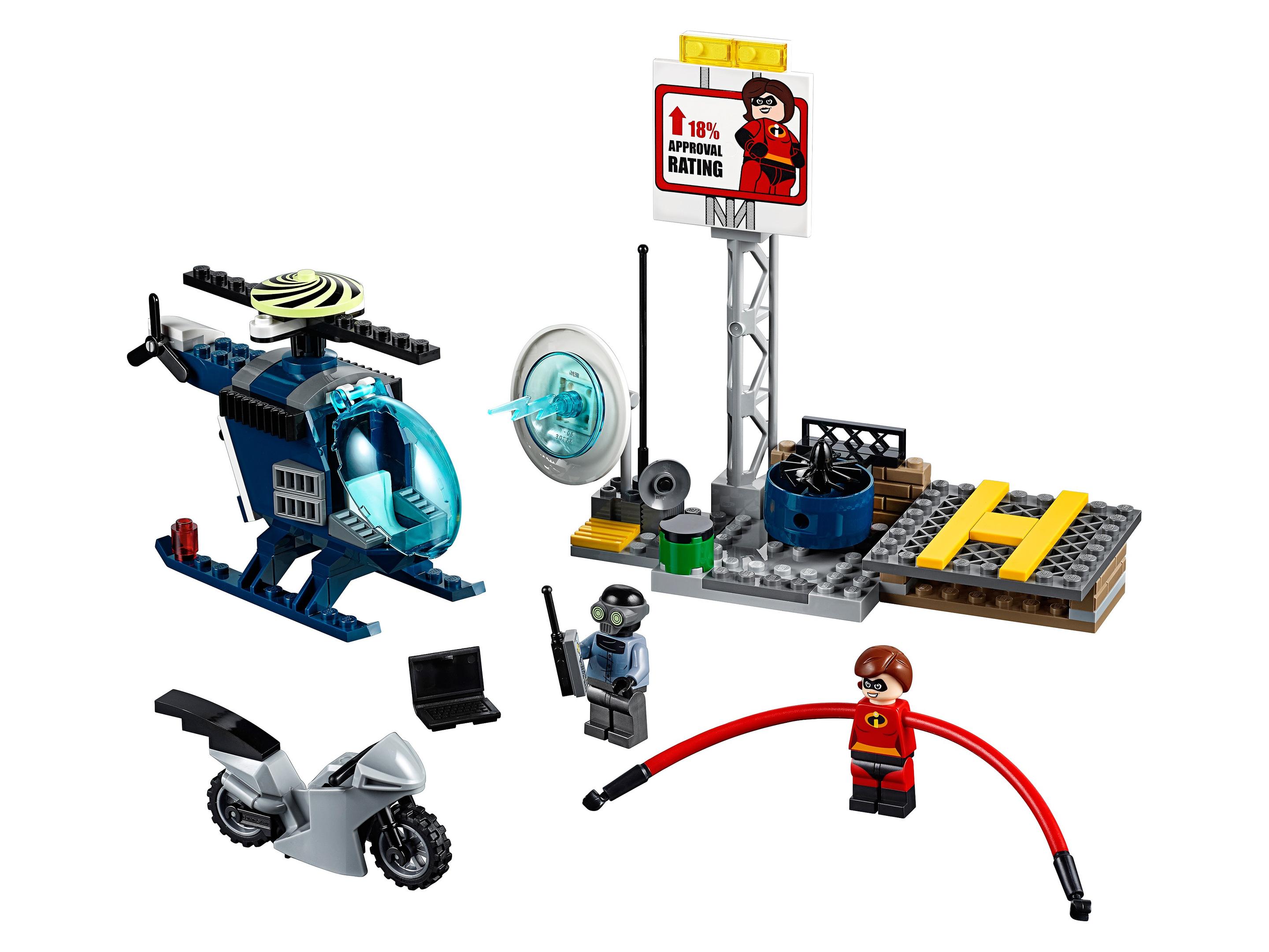 Lego Elastigirl's Rooftop Pursuit