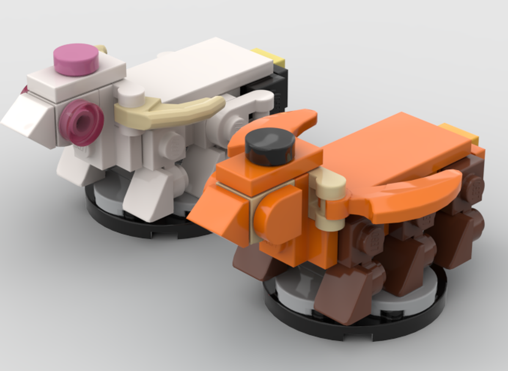 Lego MLP Lomorn & Grivers-Lomorn & Jungle Griever