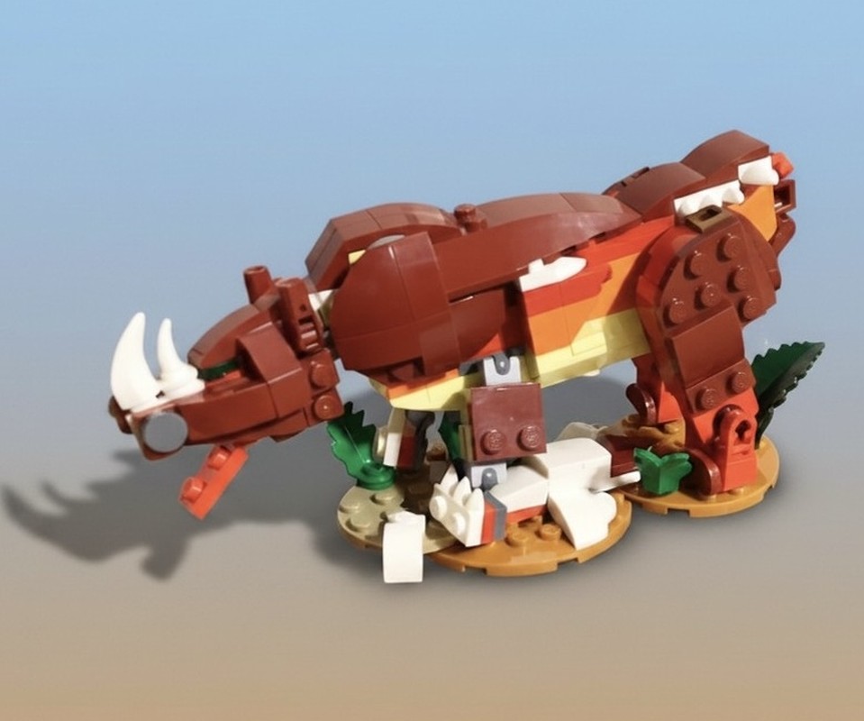 Lego Savanna crusher Rhino 31379