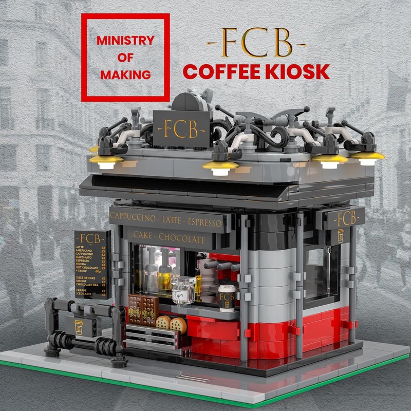 Lego FCB Coffee Kiosk
