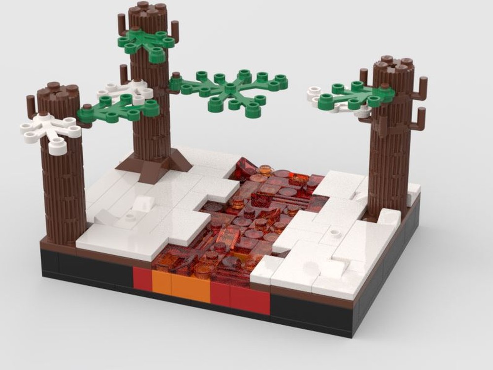 Lego Duel on Starkiller Base MOC