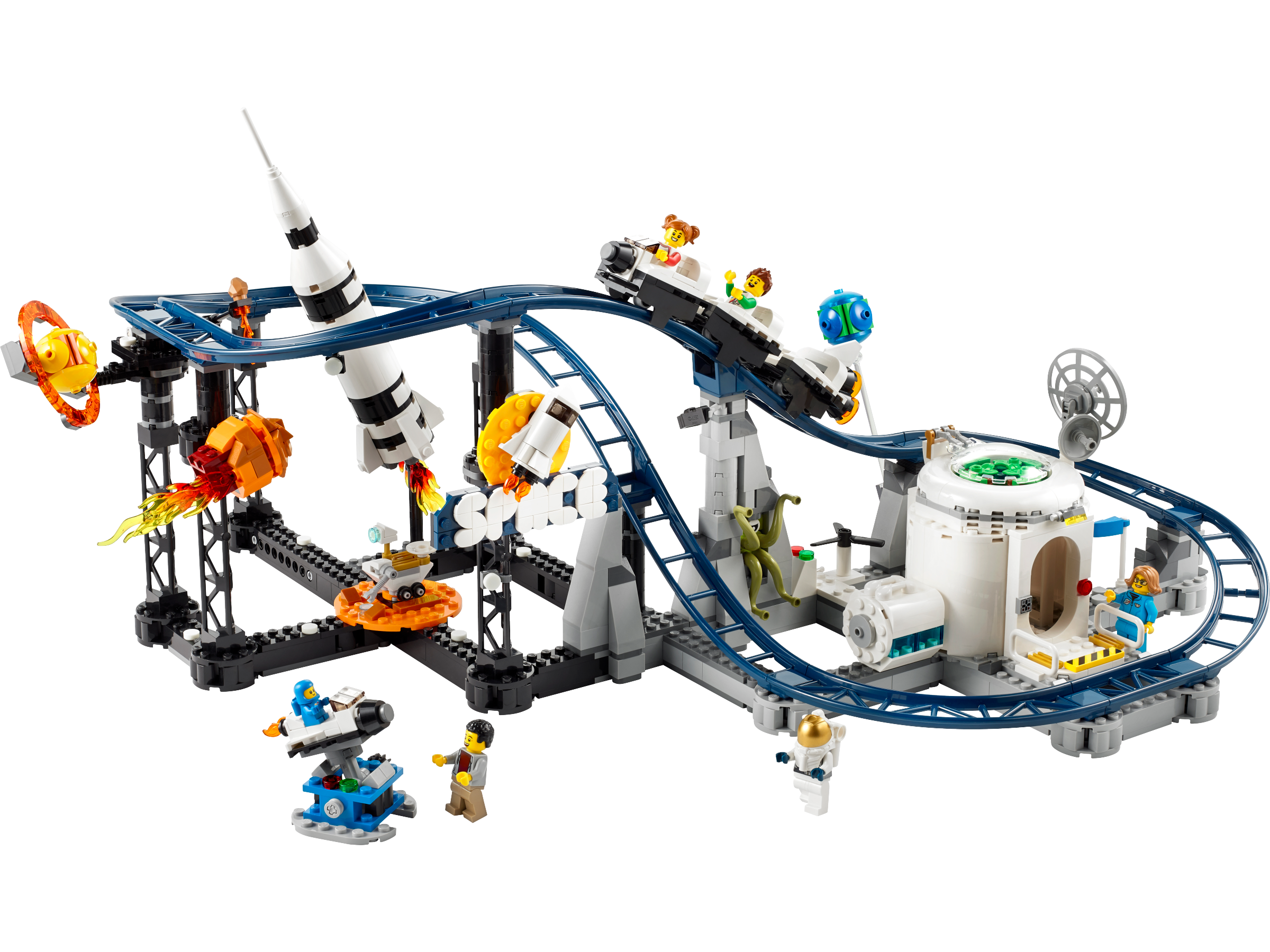 Lego Space Roller Coaster