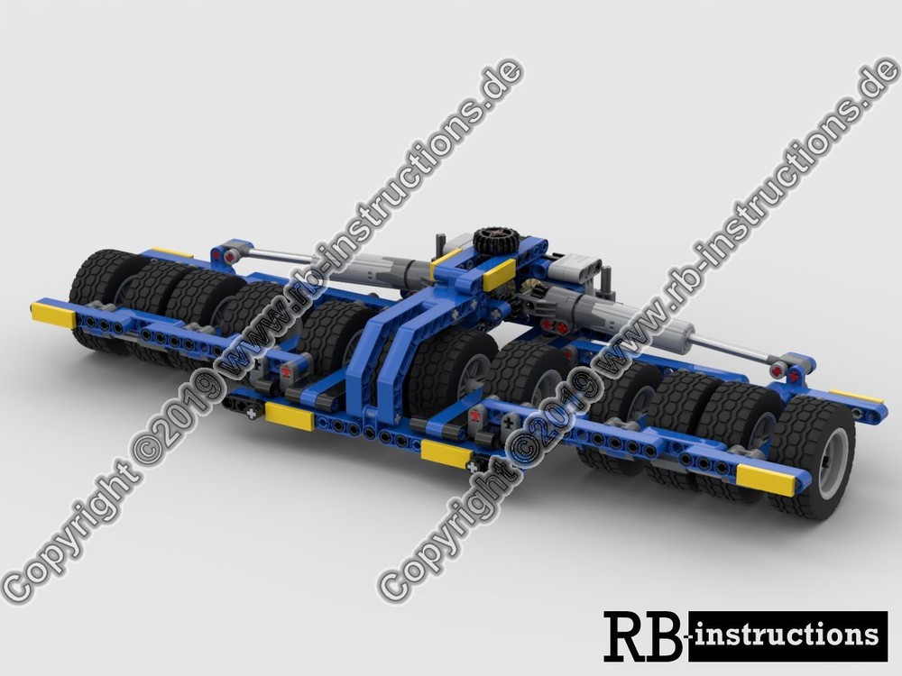 Lego Front tire packer for Claas Xerion 5000 (Frontreifenpacker)
