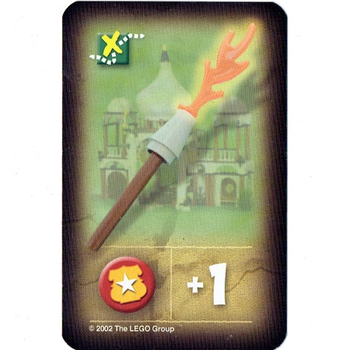 Lego Trading Card, Orient, Items - Torch