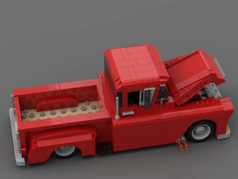 Lego 1957 Apache Solid Red