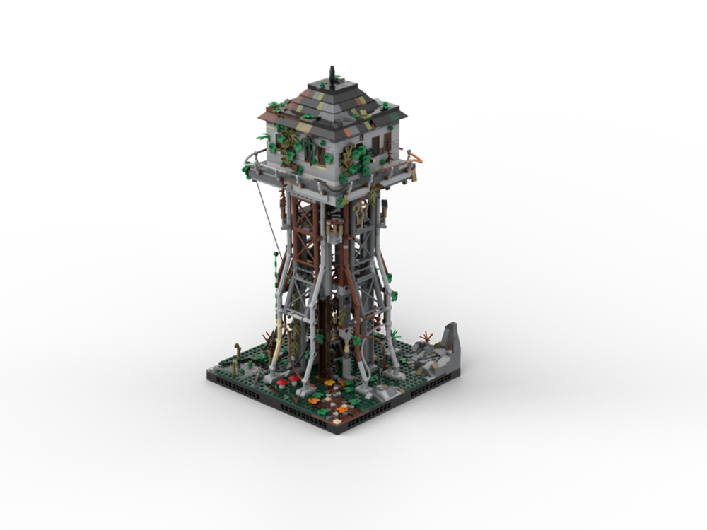 Lego Abandoned Watchtower