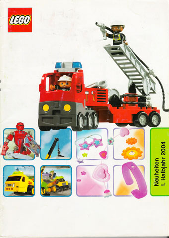 Lego 2004 Dealer Large German Novelties January - May (4227979-DE)