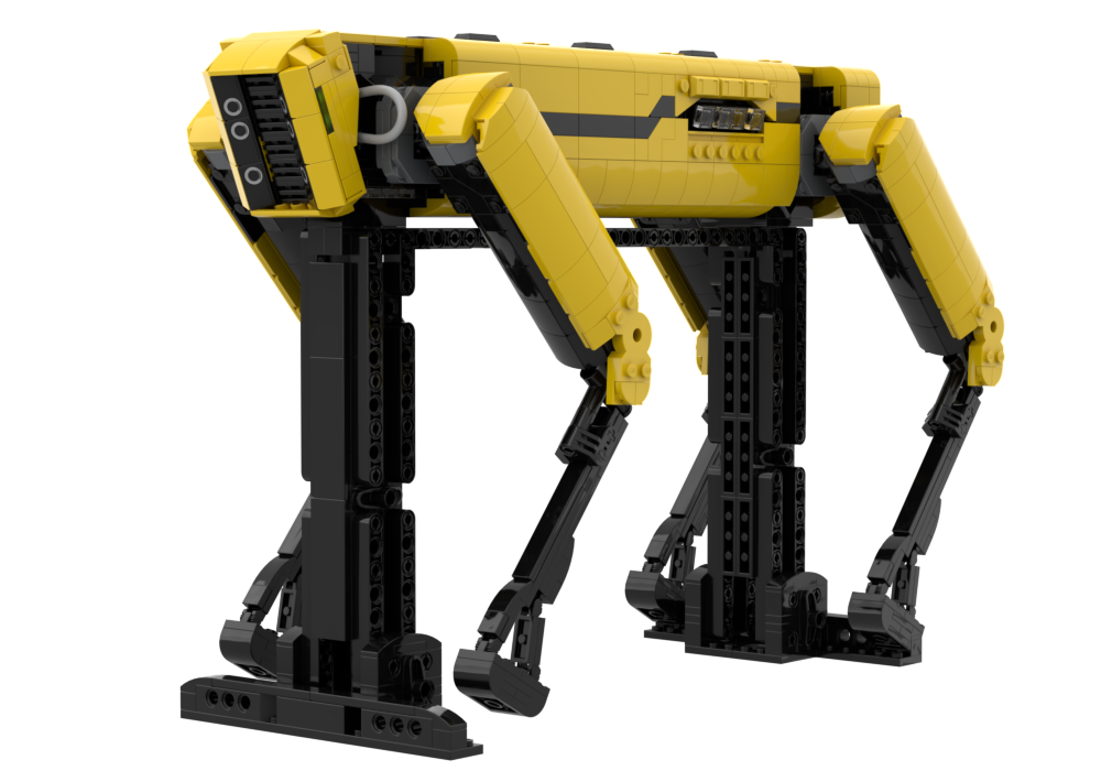 Lego Stand for Boston Dynamics Spot Robot