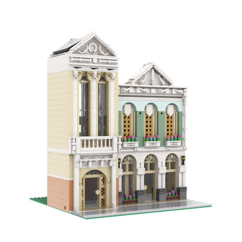 Lego Baby Store and Laundry Modular Buildings