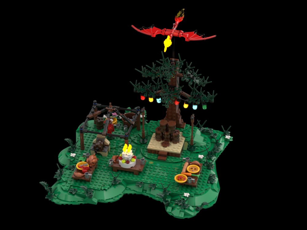Lego Bilbos 111th Party-The Shire