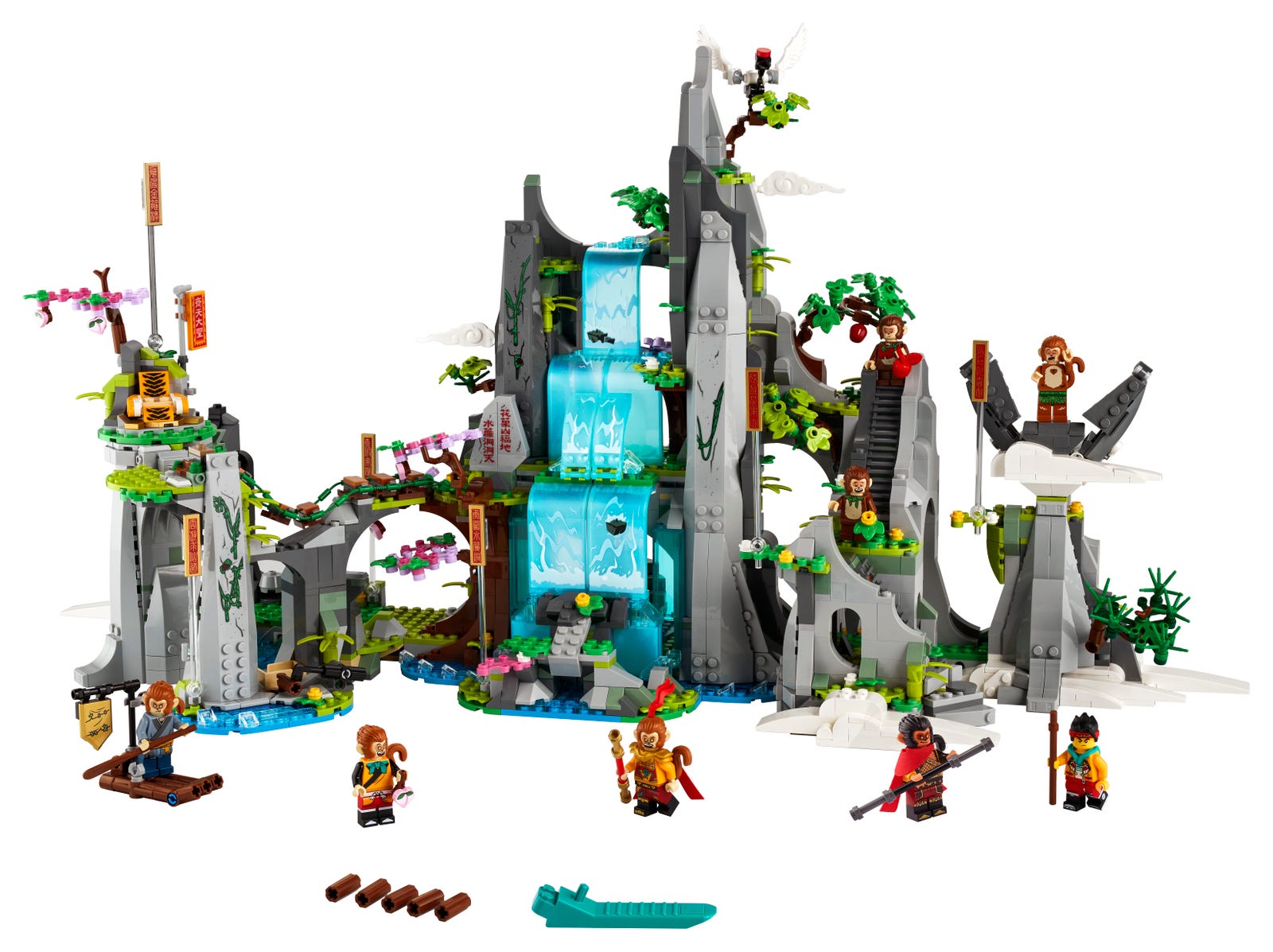 Lego The Legendary Flower Fruit Mountain