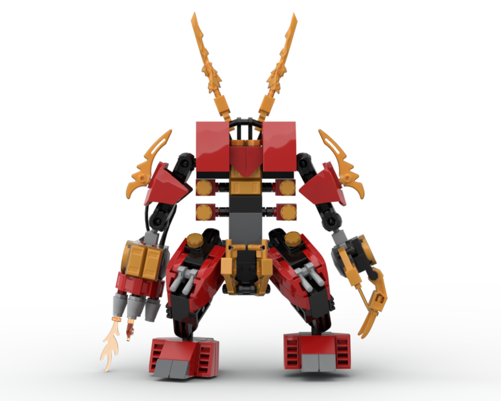 Lego Kai's Fire mech