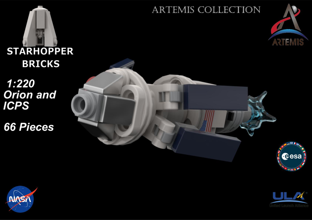 Lego 1:220 Orion and ICPS